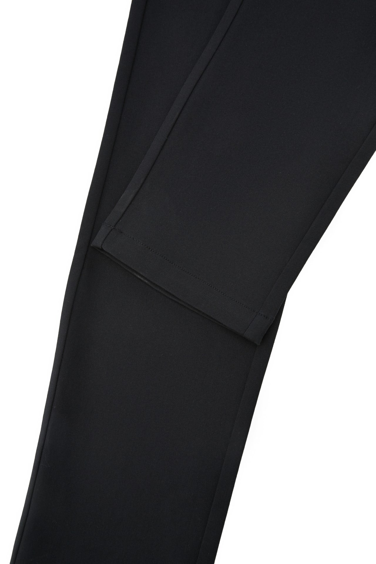 Stain Resistance Cotton Blend Stretch Twill Slim Tapered Fit Casual Pants