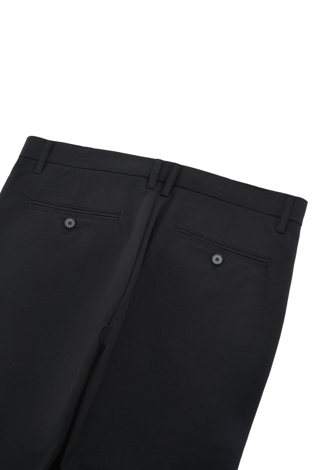 Stain Resistance Cotton Blend Stretch Twill Slim Tapered Fit Casual Pants