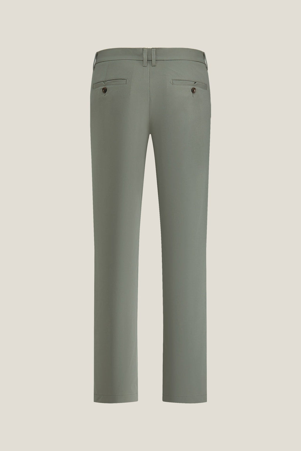 Multi-Way Stretch Poly Knit Ottoman Slim Tapered Fit Casual Pants