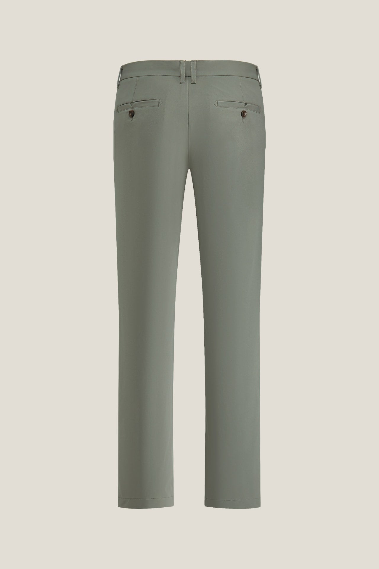 Multi-Way Stretch Poly Knit Ottoman Slim Tapered Fit Casual Pants
