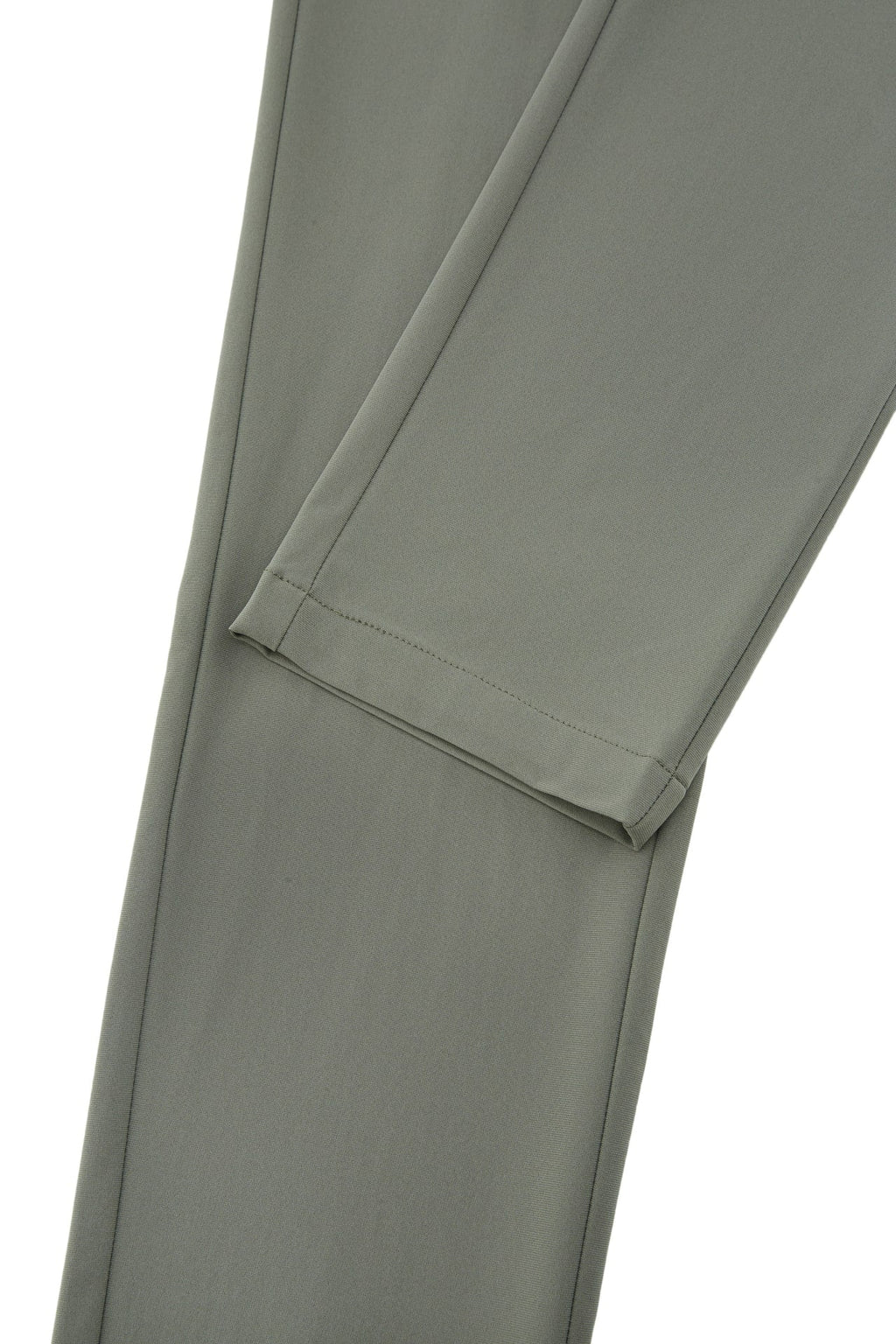 Multi-Way Stretch Poly Knit Ottoman Slim Tapered Fit Casual Pants