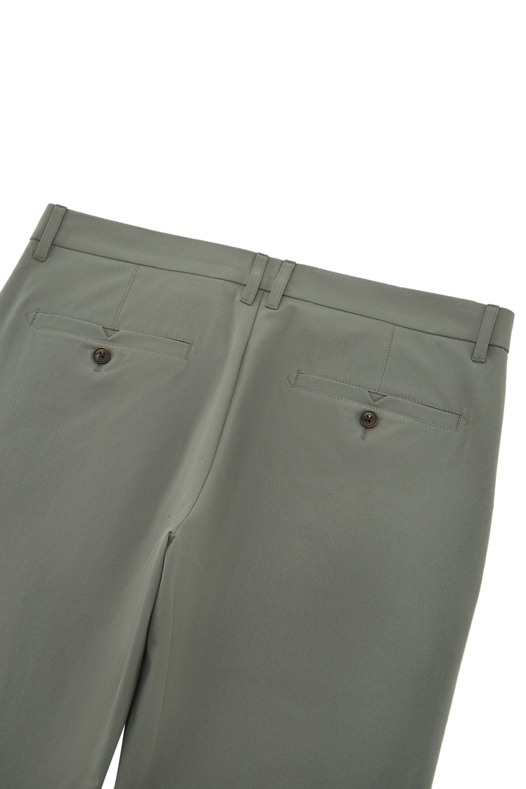 Multi-Way Stretch Poly Knit Ottoman Slim Tapered Fit Casual Pants