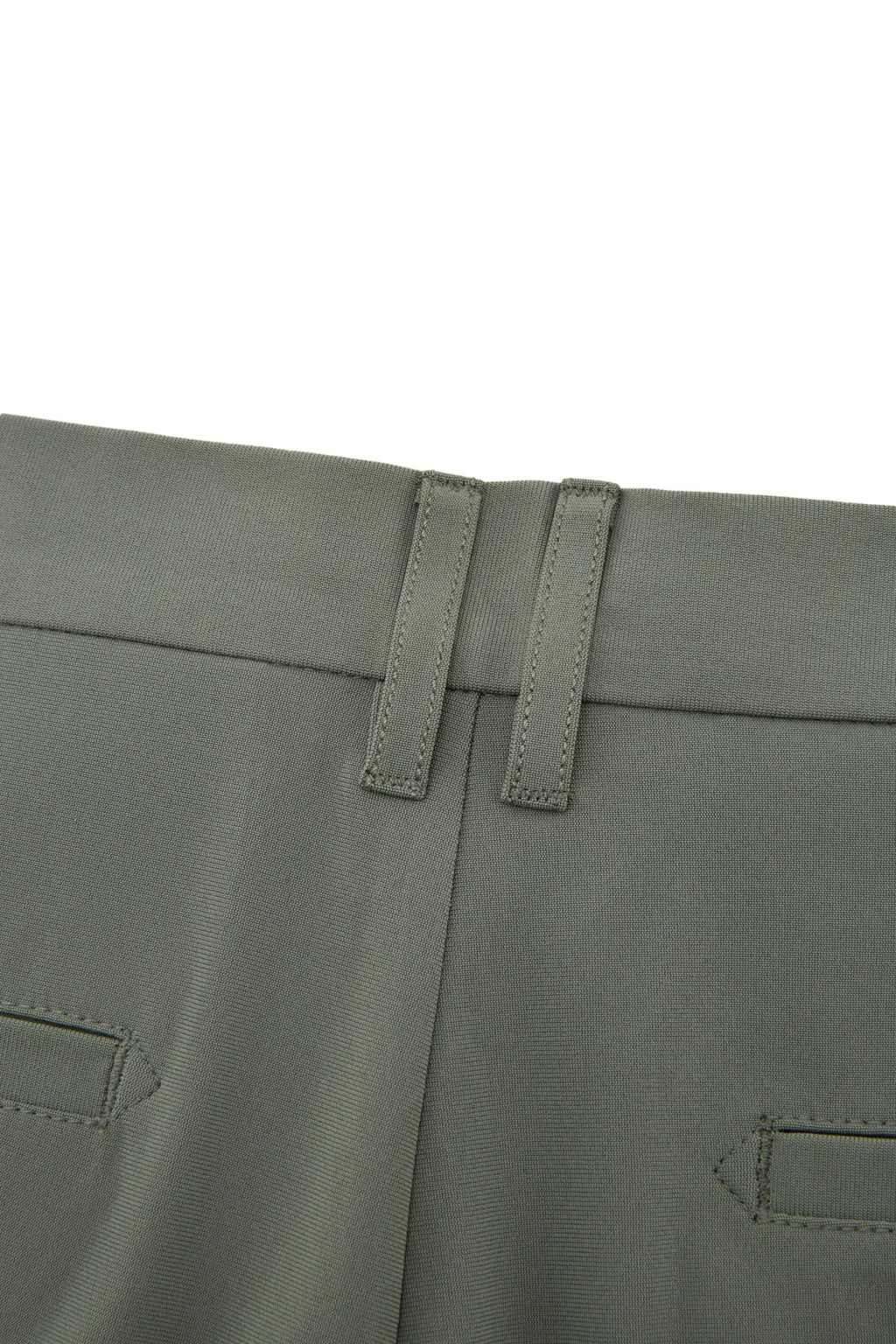 Multi-Way Stretch Poly Knit Ottoman Slim Tapered Fit Casual Pants