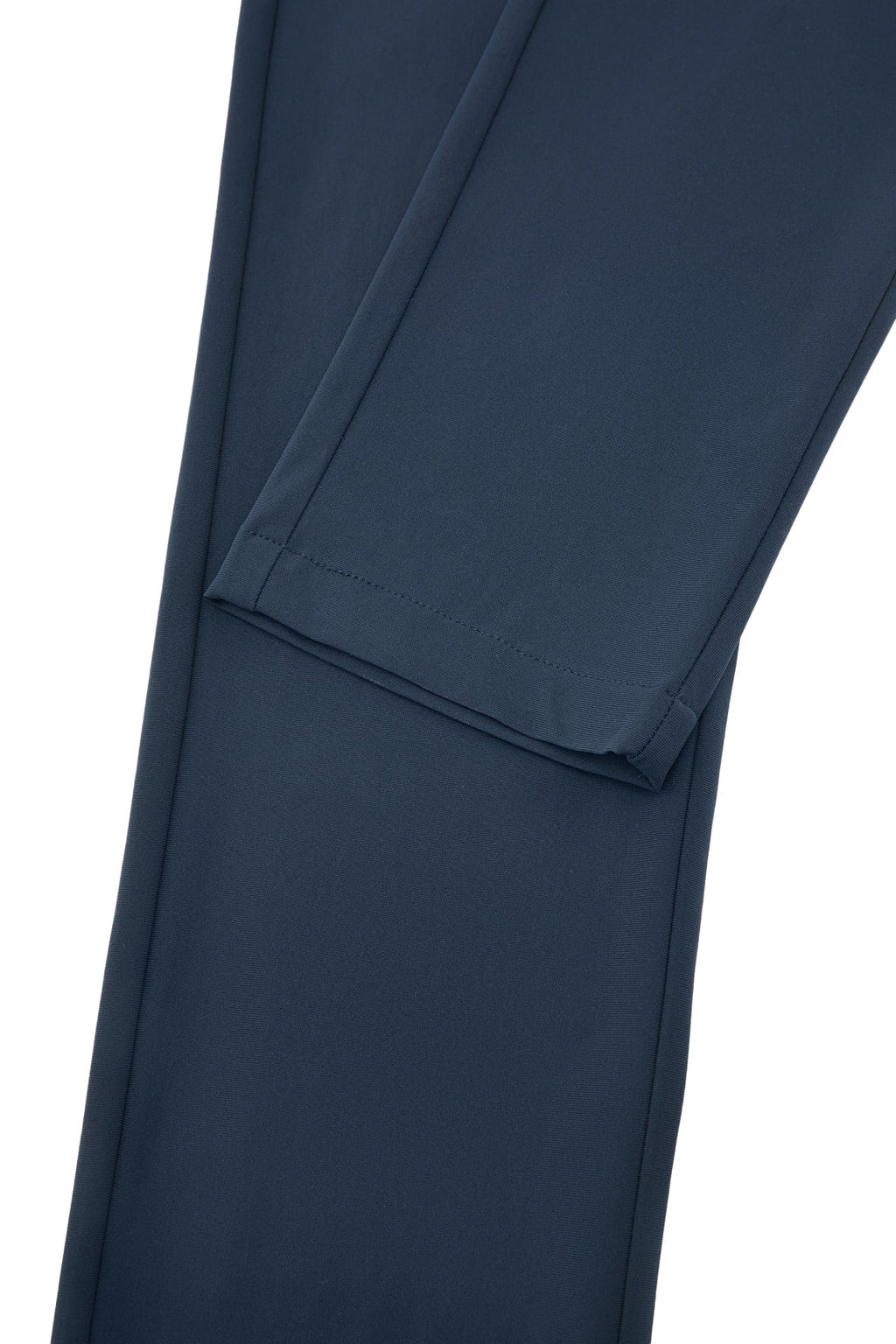 Multi-Way Stretch Poly Knit Ottoman Slim Tapered Fit Casual Pants