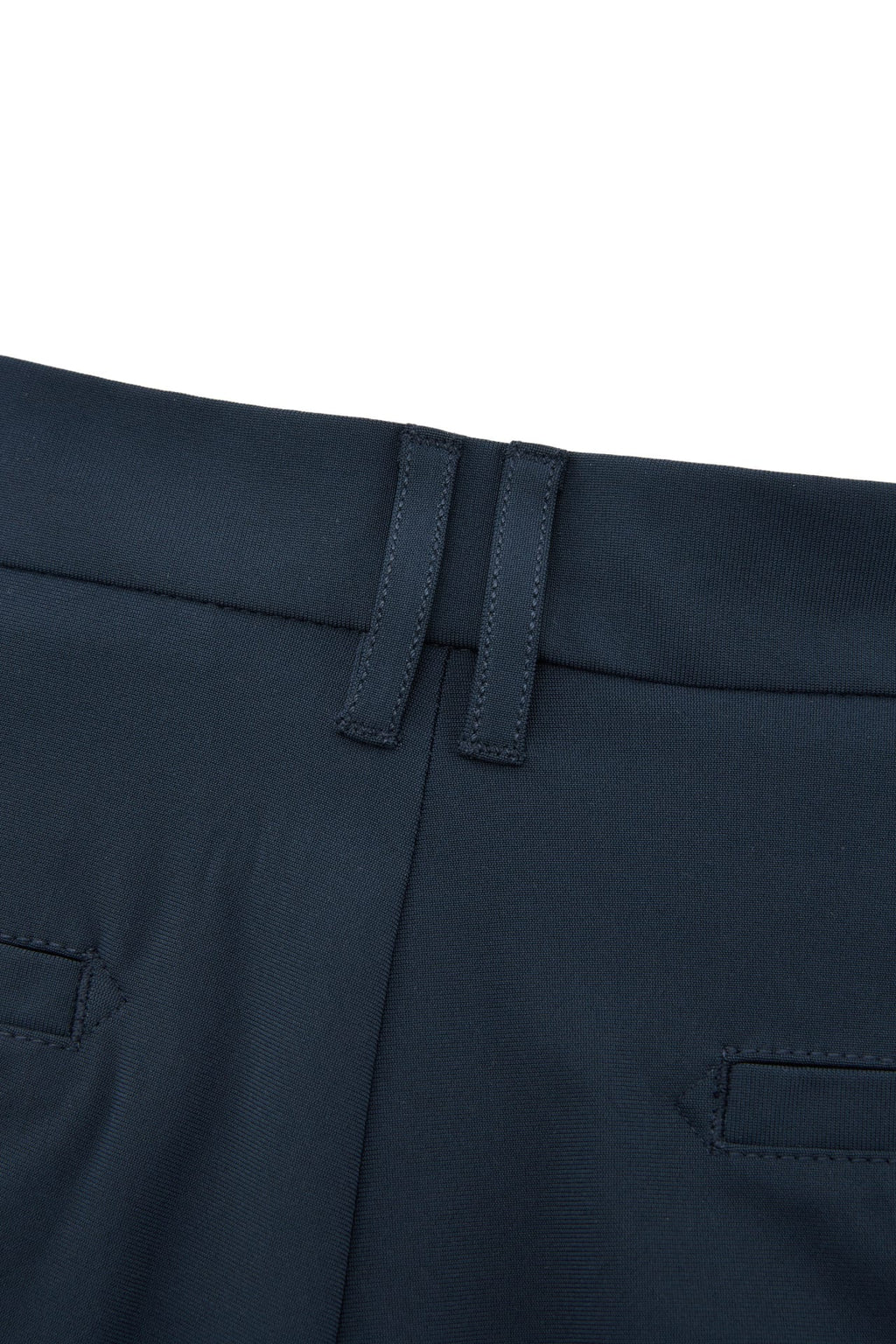 Multi-Way Stretch Poly Knit Ottoman Slim Tapered Fit Casual Pants