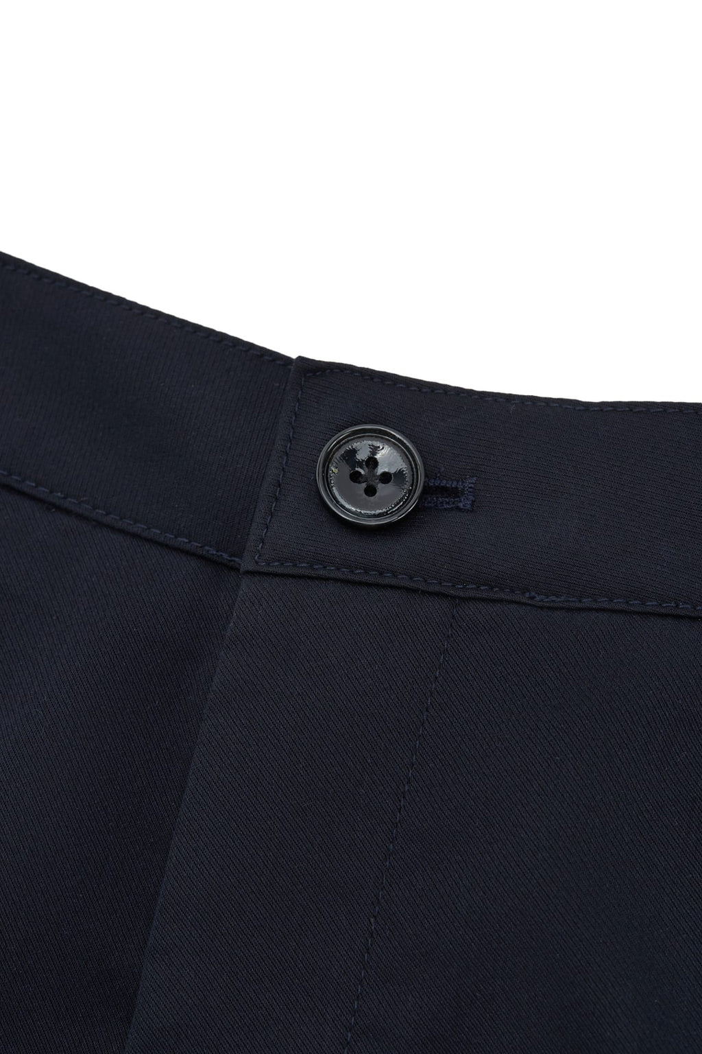 Lyocell Blend Twill Wide Straight Fit Casual Pants