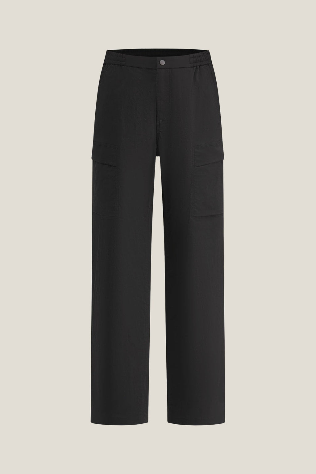 Lightweight Multi-Way Stretch Nylon Smart Tapered Fit Casual Pants