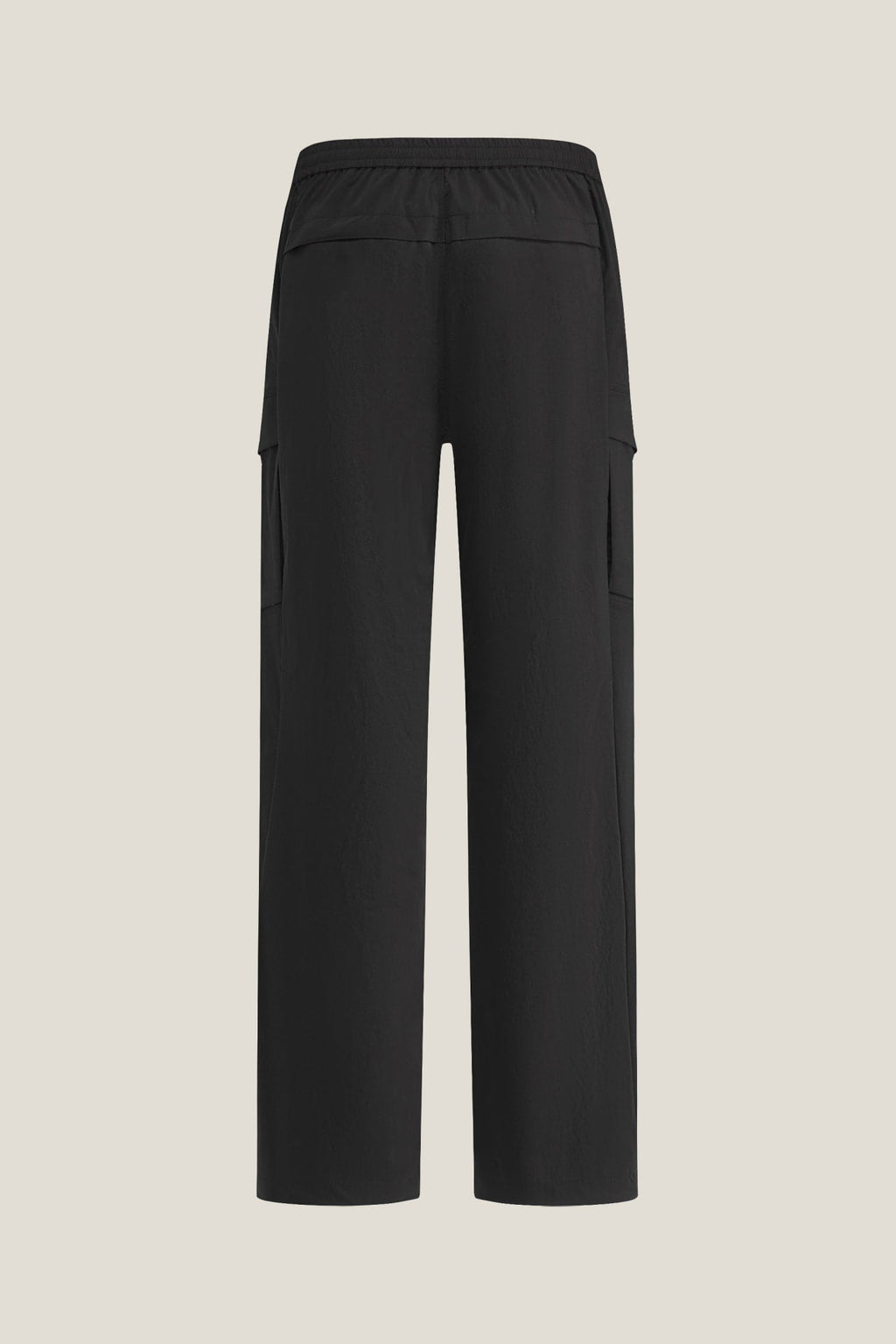 Lightweight Multi-Way Stretch Nylon Smart Tapered Fit Casual Pants