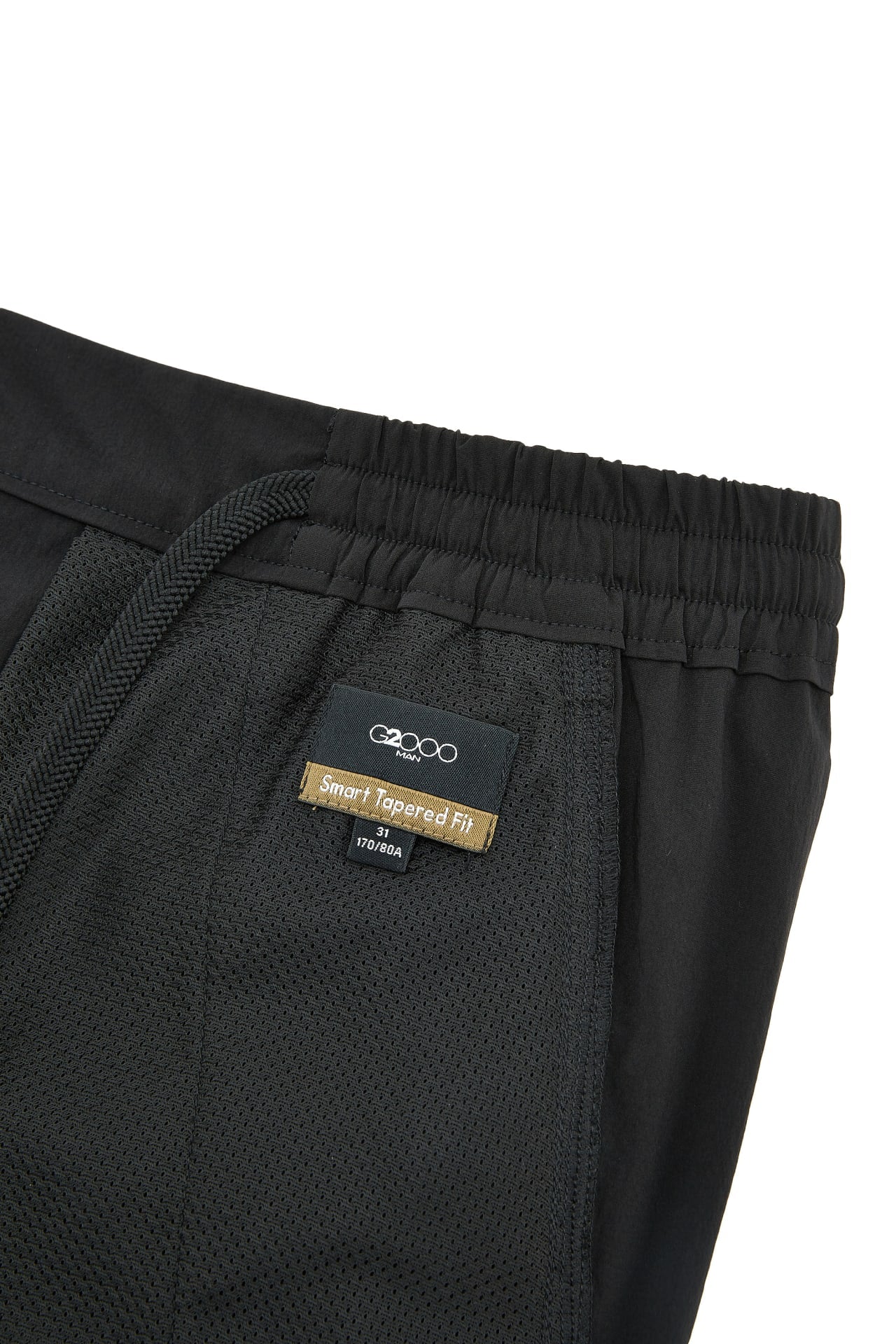 Lightweight Multi-Way Stretch Nylon Smart Tapered Fit Casual Pants