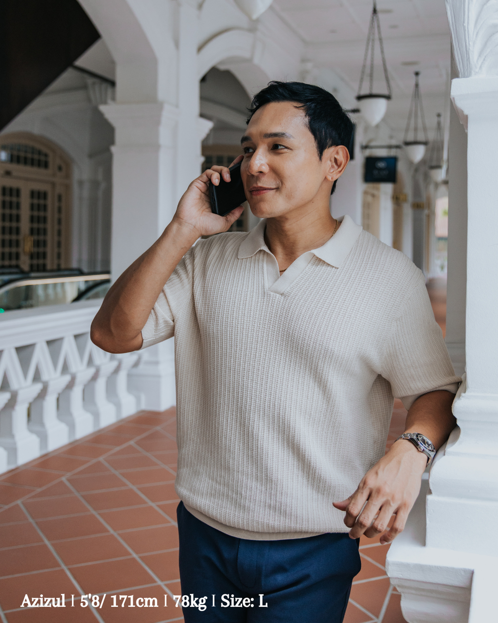 Luxury Knit Polo