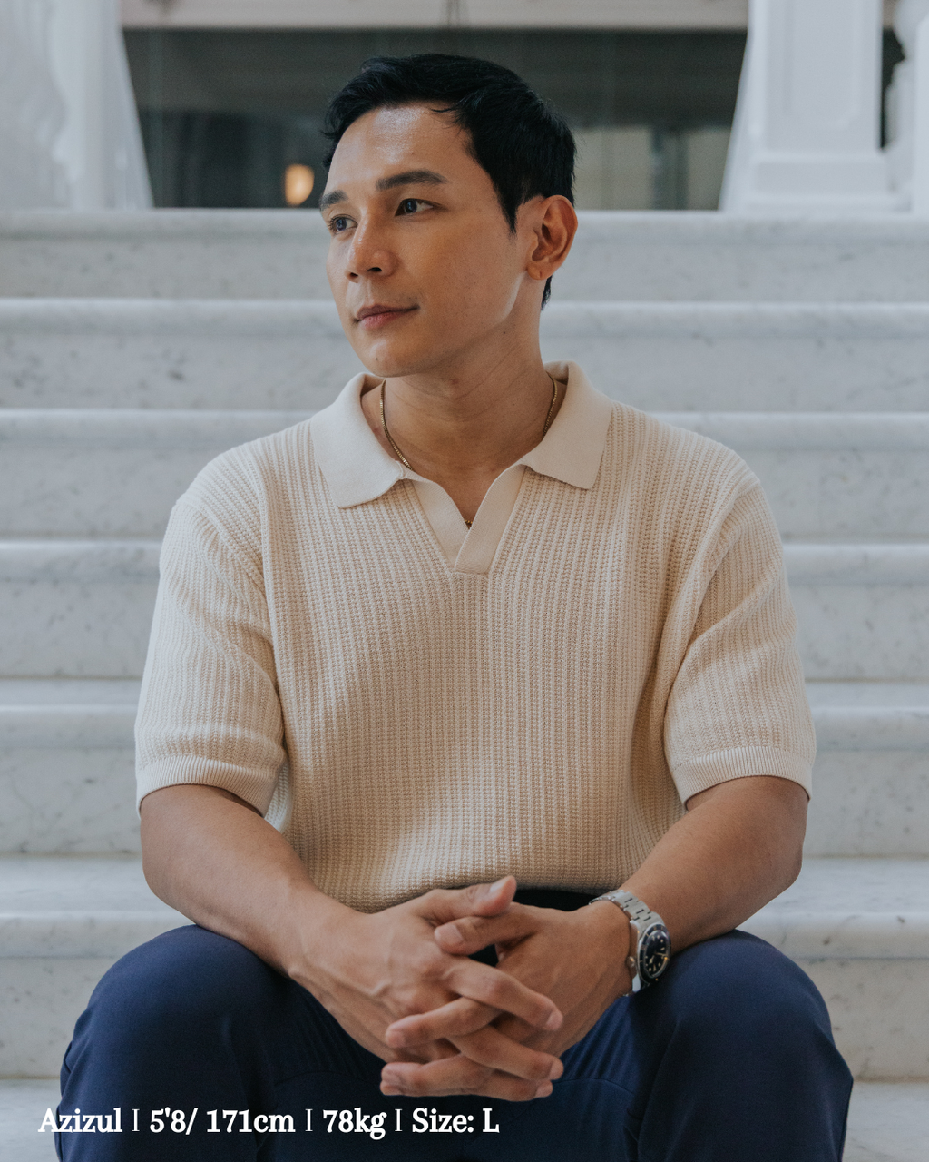 Luxury Knit Polo