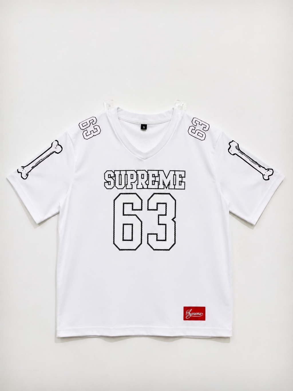 Supreme Bones Football Jersey White