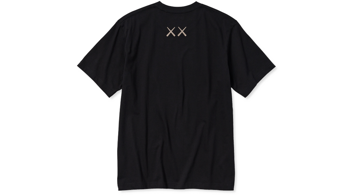 Kaws x Uniqlo UT Short Sleeve Family T-shirt Black