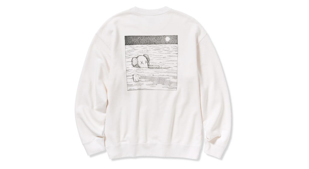 Kaws x Uniqlo UT Long Sleeve Artbook Sweatshirt White