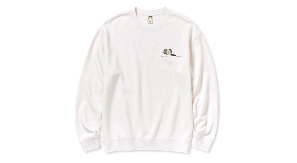 Kaws x Uniqlo UT Long Sleeve Artbook Sweatshirt White