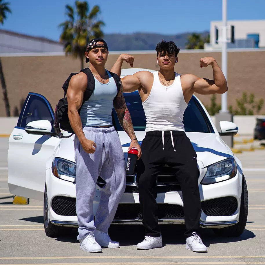 youngla summer knitted ice silk fitness sports casual slim men vest men I-line muscle vest men