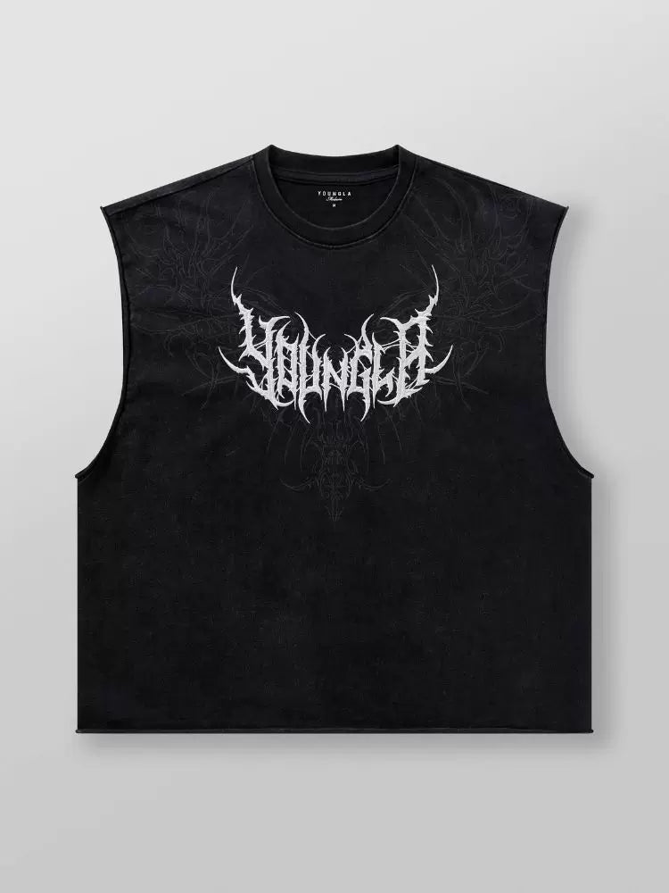 YOONGLA American Summer New Men's Tank Top, Jogger's Gym, Sports Fitness Sleeveless T-shirt Top