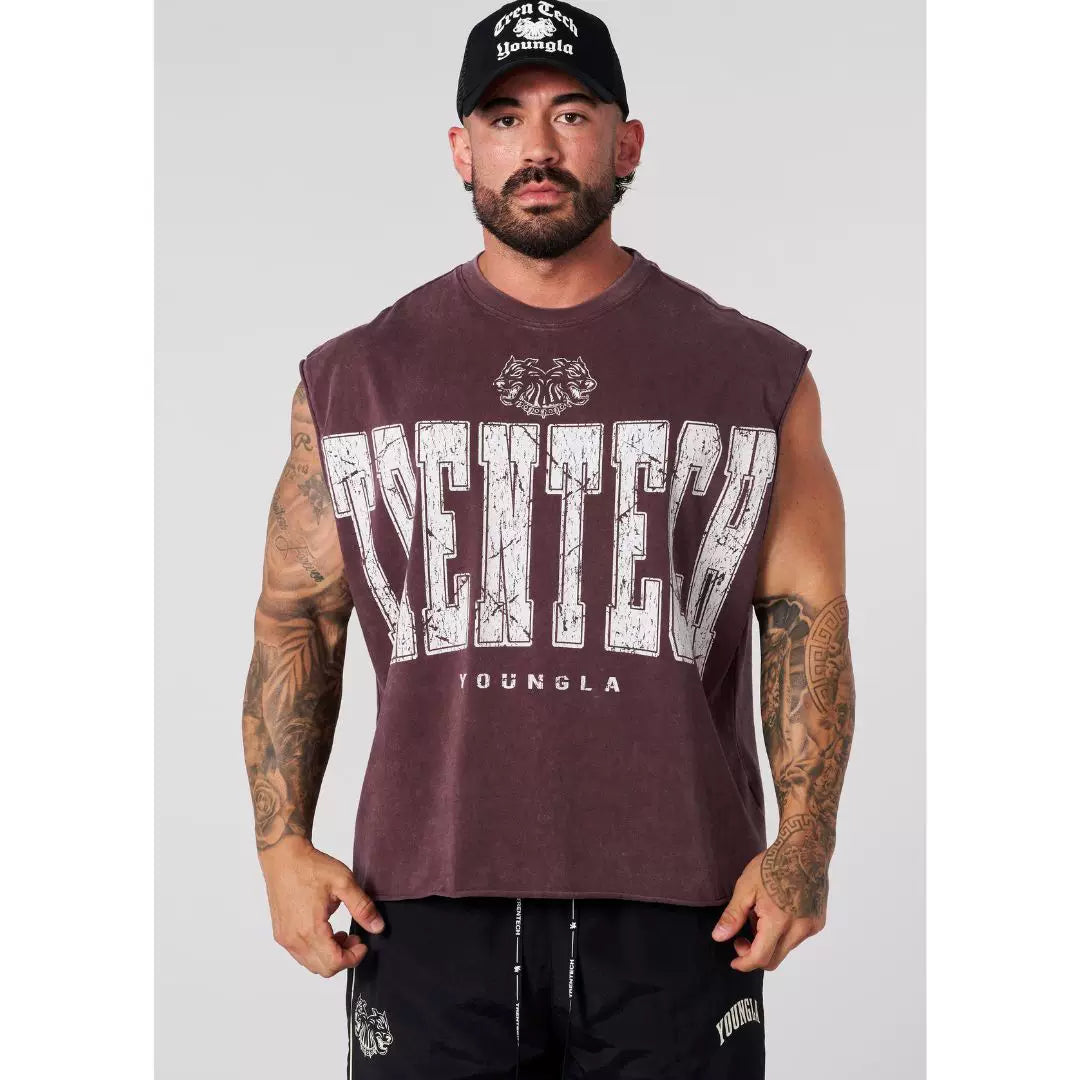 YOONGLA American Summer New Men's Tank Top Jogger Fitness Fitness Sleeveless T-shirt Tank Top