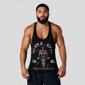 YOUNG LA20226 Summer New Men's Tank Top, Jogger Sports Fitness Cotton Slimming Tank Top