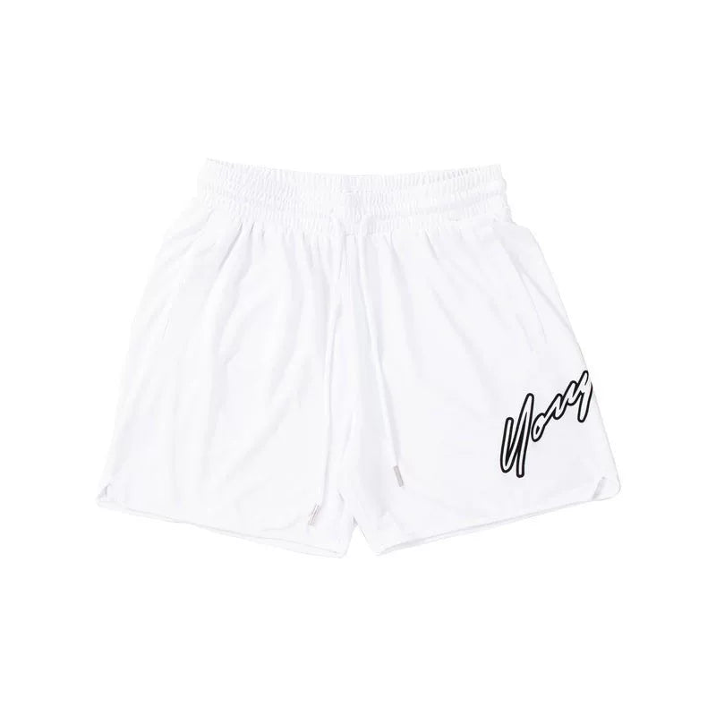 YONGLA men's shorts for summer sports and leisure, quick drying breathable beach pants, basketball training vest, camisole