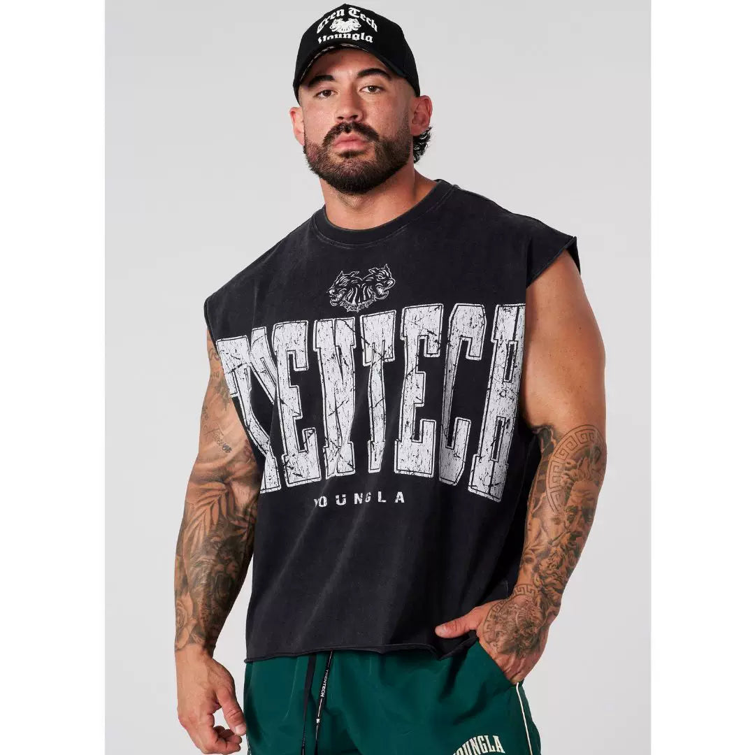 YOONGLA American Summer New Men's Tank Top Jogger Fitness Fitness Sleeveless T-shirt Tank Top