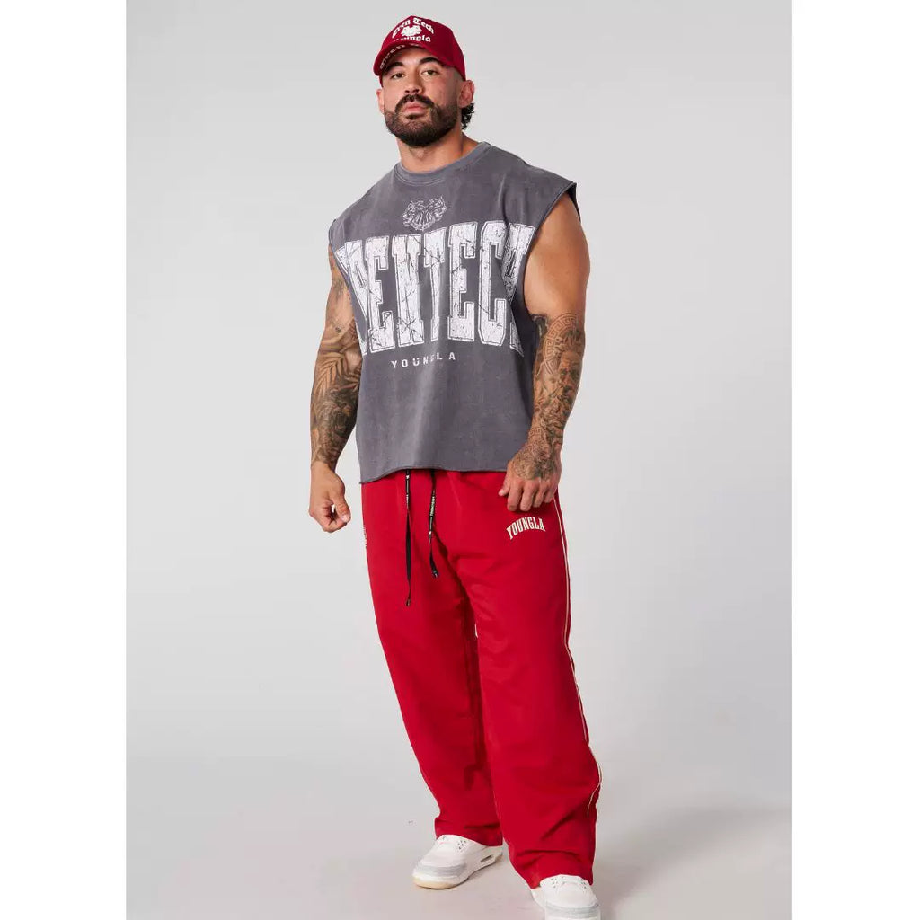 YOONGLA American Summer New Men's Tank Top Jogger Fitness Fitness Sleeveless T-shirt Tank Top