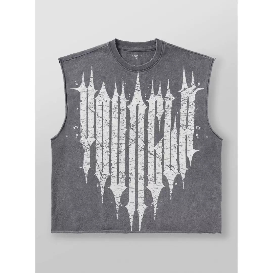 YOONGLA American Summer New Men's Tank Top Jogger Fitness Fitness Sleeveless T-shirt Tank Top