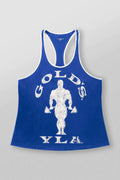 YOUNG LA New Men's Tank Top Outdoor Running Training Sports Fitness Fast Drying Breathable Pure Cotton Printed Top