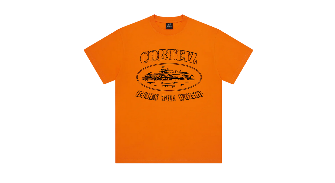 Corteiz OG Artillery Tee Orange