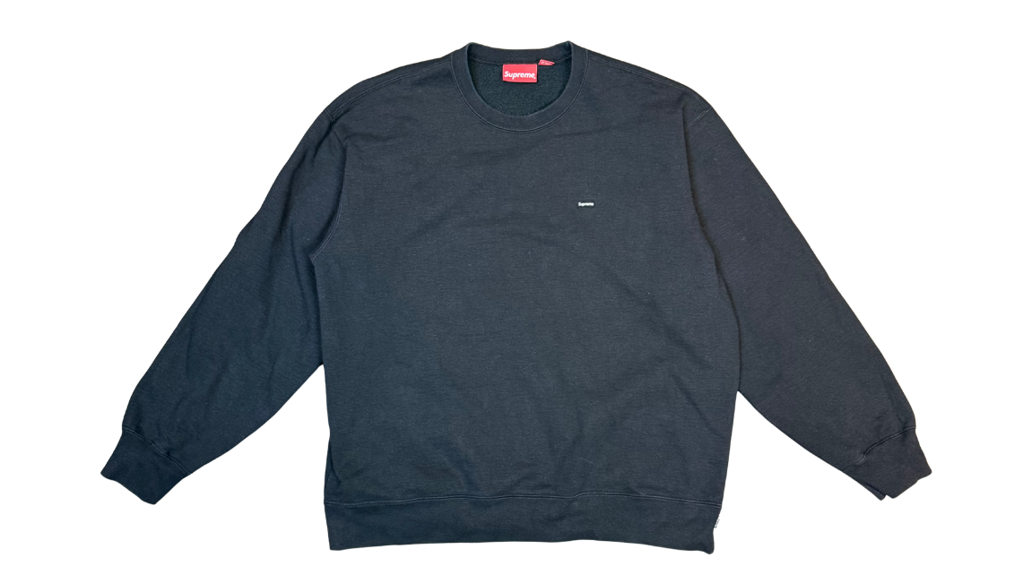 Supreme Small Box Crewneck Black (FW25) (P)