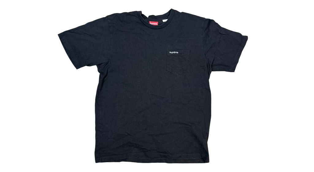 Supreme S/S Pocket Tee Black (FW24) (P)