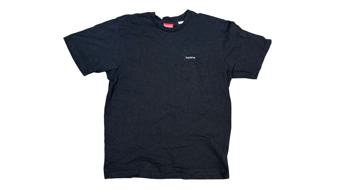 Supreme S/S Pocket Tee Black (FW24) (P)
