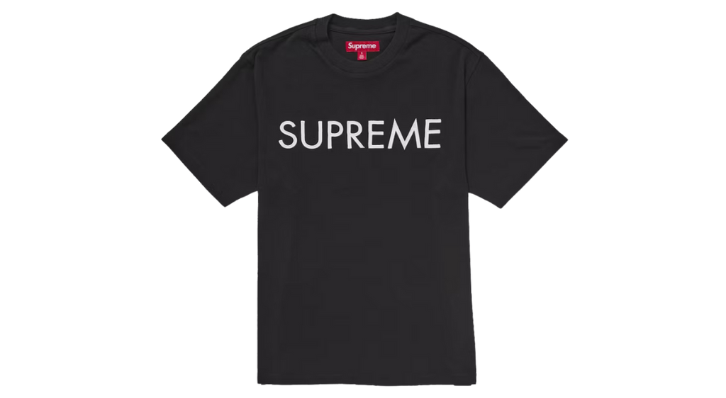 Supreme Capital S/S Tee Black (P)