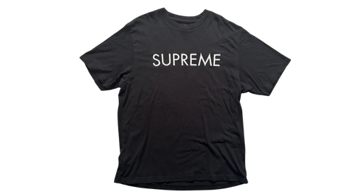 Supreme Capital S/S Tee Black (P)