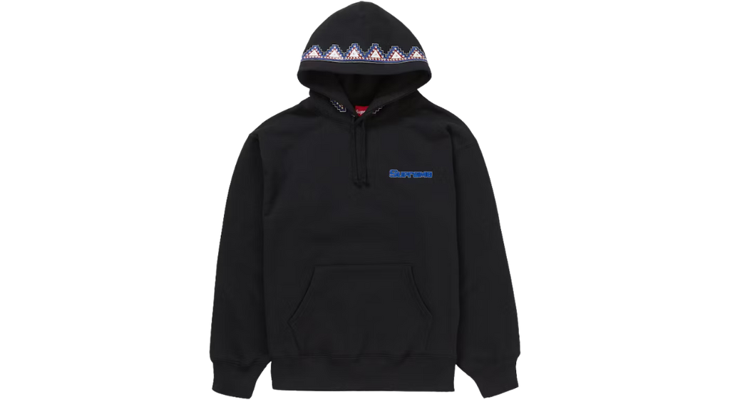 Supreme Pharaoh Studded Hoodie Black (P)