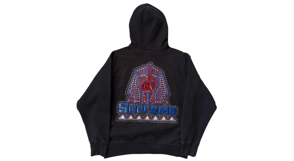 Supreme Pharaoh Studded Hoodie Black (P)