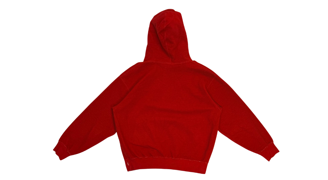 Supreme Inside Out Vox Logo Hooded Sweatshirt Red (P)