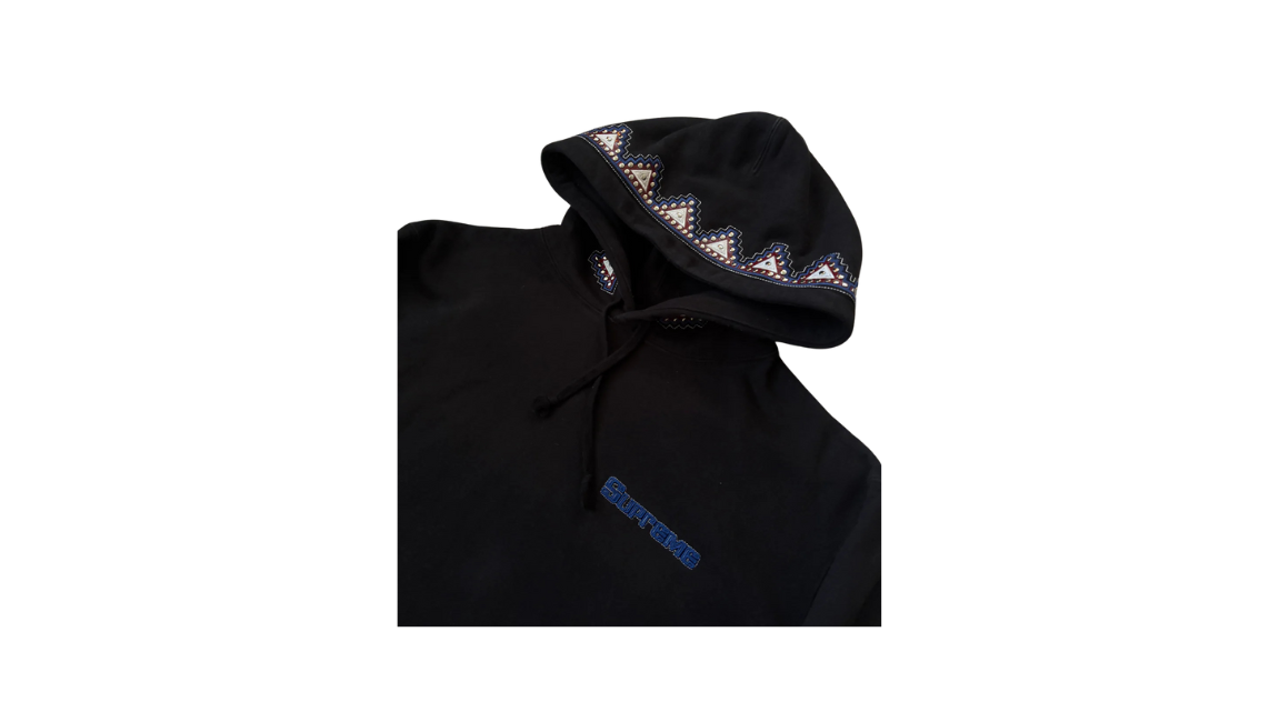 Supreme Pharaoh Studded Hoodie Black (P)