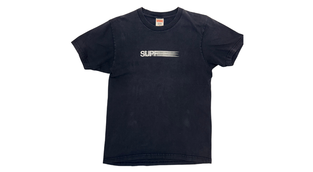 Supreme Motion Logo Tee Navy (P)