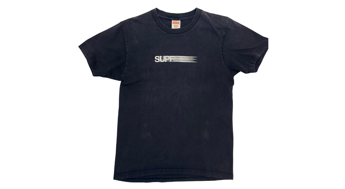 Supreme Motion Logo Tee Navy (P)