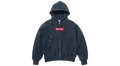 Supreme MM6 Maison Margiela Box Logo Zip Up Navy