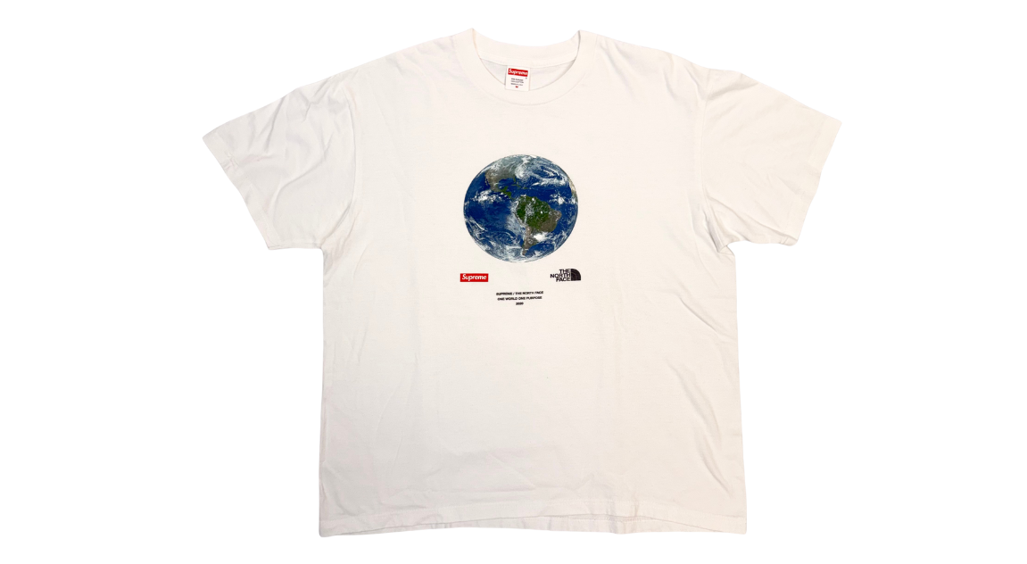 Supreme The North Face One World Tee White (SS20) (P)