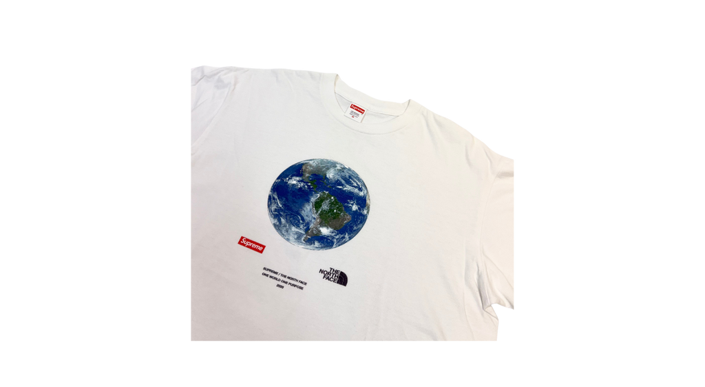 Supreme The North Face One World Tee White (SS20) (P)