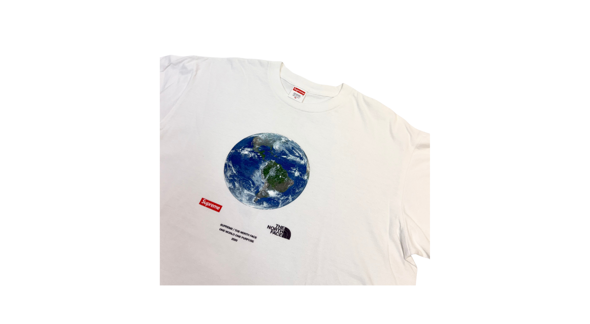 Supreme The North Face One World Tee White (SS20) (P)