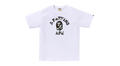 BAPE College Tee City Camo White