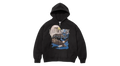 Supreme MM6 Maison Margiela Eagle Zip Up Hooded Sweatshirt Black