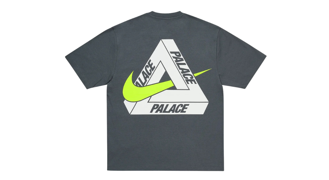 Palace Nike Tri Swoosh T-Shirt Charcoal