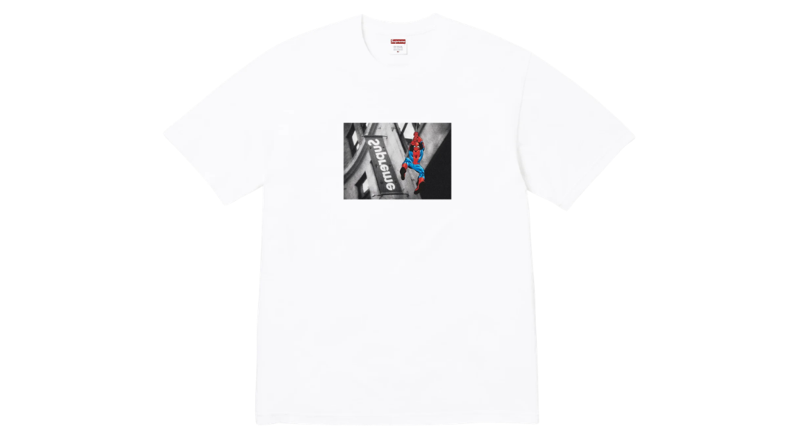 Supreme Spider-Man Tee White