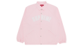 Supreme Arc Denim Coaches Jacket Pink (SS25)