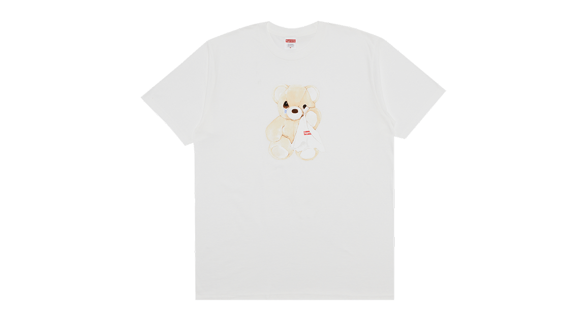 Supreme Bear Tee White (SS25)